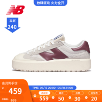 NEW BALANCE NB官方23新款男鞋女鞋CT302系列舒适百搭运动休闲板鞋小白鞋 米白色 CT302RE 42.5(脚长27cm)