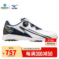 MIZUNO美津浓高尔夫球鞋男新款NEXLITE系列 BOA旋钮防水防滑运动鞋轻量 51GM233514 42（260）