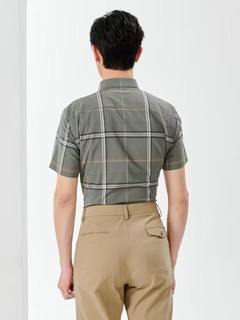23XZC0072Y 利郎男装专柜正品 2023年夏季新款 商务正装 短袖衬衫