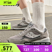 Saucony索康尼休闲鞋经典复古时尚男女同款百搭运动鞋SHADOW6000LAYER 灰（S70441-46） 43