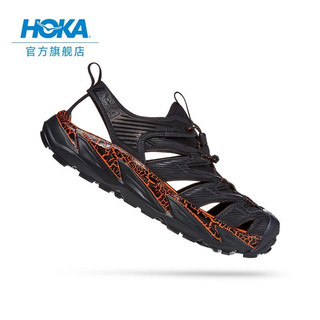 HOKA ONE ONE男女霍帕拉春夏露营徒步溯溪凉鞋Hopara缓震防滑新款 石墨蓝/柿子橙-男女款 44/280mm