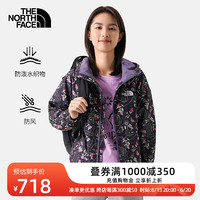 北面（The North Face）防风夹克户外女薄风衣薄夹克舒适耐穿23春季上新81O1 IAY/黑色 M/160