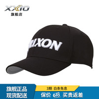 SRIXON史力胜高尔夫球面男士有顶帽golf户外男子遮阳防晒透气球帽可调节  GAH-22059I 黑/白