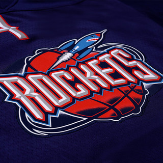 MITCHELL & NESS网眼T恤篮球服 NBA公牛湖人76人队艾弗森罗德曼男士运动短袖 奥拉朱旺 L