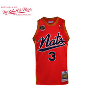 MITCHELL & NESS 复古球衣 AU球员版04赛季 NBA 76人队艾弗森 MN男篮球服 红色 XL