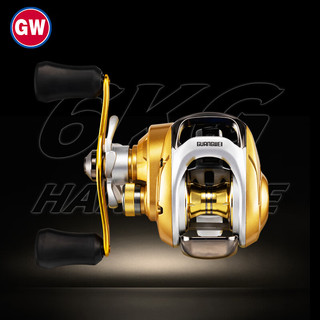 GW 光威 鱼线轮左手11+1轴捍路者水滴轮改装二版微物轮打黑路亚轮钓鱼渔具