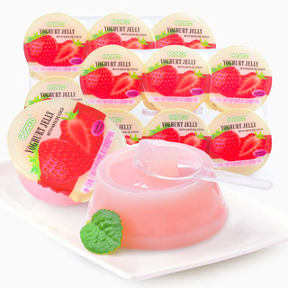 马来西亚进口COCON可康酸奶多口味百香果草莓味椰纤果肉粒果冻 酸奶芒果味480g（6杯）