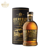 Aberfeldy 艾柏迪 12年 单一麦芽 苏格兰威士忌 750ml 礼盒装