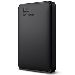 Western Digital 西部数据 Elements 新元素系列 2.5英寸Micro-B便携移动机械硬盘 4TB USB3.0 黑色 WDBU6Y0040B
