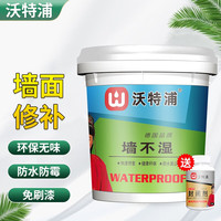 沃特浦墙面修补膏防水补墙膏白色墙体墙壁裂缝去污修复漆墙皮脱落腻子膏 3斤送100g抗碱剂+工具
