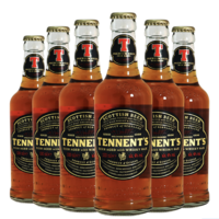 TENNENT 进口精酿啤酒 林德曼黑加仑-6瓶（23年10月）