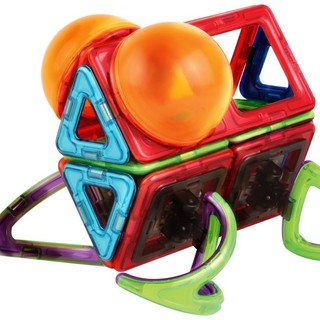 MAGFORMERS 麦格弗 03014 磁性几何形状瓷砖搭建 STEM玩具套装 磁力片