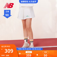 new balance NB官方23新款女款运动休闲百搭纯色半身裙裤 WT 5VD24282 L