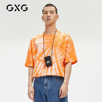 PLUS会员：GXG 男士印花T恤 GC144677E