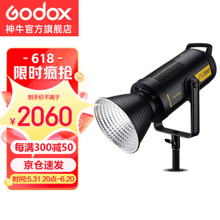 Godox 神牛 FV200 闪光灯常亮灯一体 高速同步闪光LED补光灯电商头图视频录像摄影灯