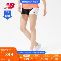 NEW BALANCE NB官方23新款女款舒适透气跑步运动裤紧身裤 NDF WS31289 S