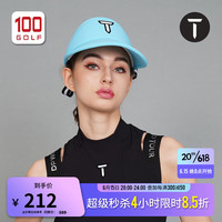 EUROPEAN TOUR高尔夫球帽女23夏季新品时尚轻量运动无顶遮阳女帽 浅蓝色
