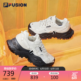 FILA FUSION斐乐潮牌BIANCO女鞋厚底鞋2023夏季运动鞋休闲鞋