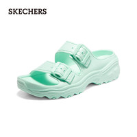 PLUS会员：SKECHERS 斯凯奇 女士魔术贴凉鞋 111246-MNT