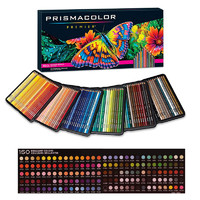 PLUS会员：PRISMACOLOR 培斯玛 三福霹雳马 油性彩色铅笔 150色 铁盒装