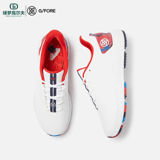 Footjoy高尔夫球鞋新款男士时尚运动舒适百搭golf球鞋 芙蓉红G4MA23EF27 43.5