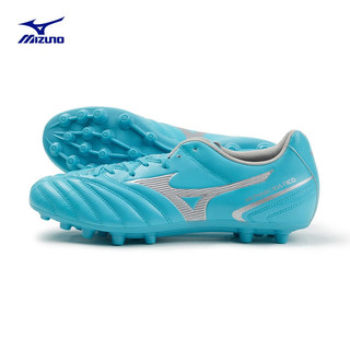 美津浓（MIZUNO）足球鞋入门级草坪胶质短钉学生训练鞋MONARCIDA NEO II SELECT AG 04/白色/银色 47