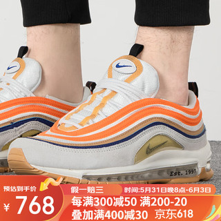 NIKE 耐克 男鞋2023春季新款Air Max 97 SE子弹头反光运动休闲鞋DV2619 橙色DV2619-100 39