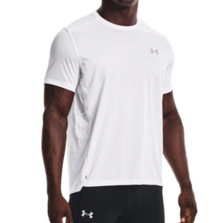 UNDER ARMOUR 安德玛 Speed 2.0 男子运动短袖T恤 1369743-100  白色 2XL