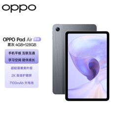 OPPO Pad Air平板 10.36英寸 2K高清护眼屏 7100mAh 4GB+128GB 雾灰