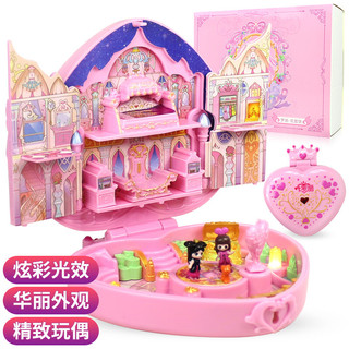 叶罗丽 娃娃花蕾堡魔法盒宝石盒子精灵梦全套女孩公主玩具夜萝莉娃娃生日礼物