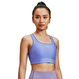 安德玛 UNDERARMOUR）春夏女子交叉式训练运动内衣-中强度1377916 蓝色495 S