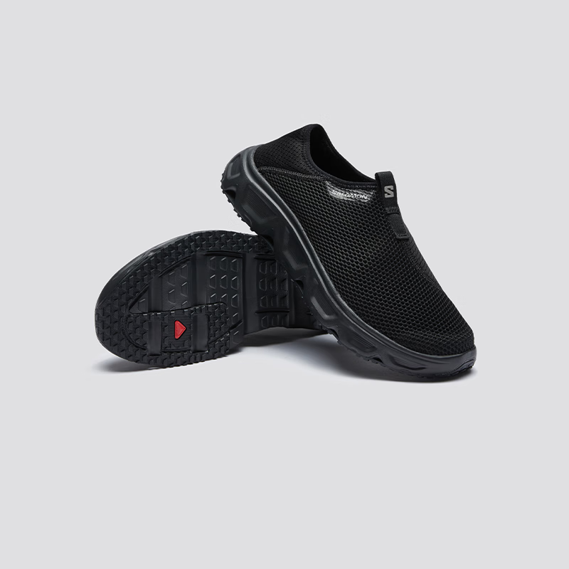 男款 户外运动缓震柔软舒适透气休闲恢复鞋 REELAX MOC 6.0 黑色