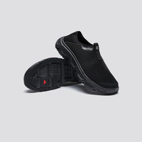 salomon 薩洛蒙 男款 戶外運動緩震柔軟舒適透氣休閑恢復鞋 REELAX MOC 6.0 黑色