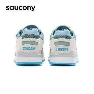 Saucony索康尼SHADOW 5000休闲鞋男女复古鞋情侣时尚运动鞋白彩兰38