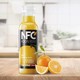 农夫山泉 冷藏型NFC100%鲜果压榨橙汁芒果凤梨果汁饮料300ml*9瓶