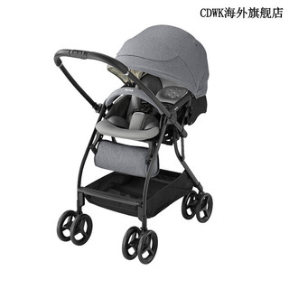 Aprica 阿普丽佳日版婴儿推车1个月-3岁RunRun Stroller 灰色