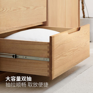 源氏木语实木衣柜现代简约卧室大容量衣橱北欧主卧家具大储物柜