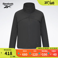 Reebok锐步官方防晒衣女23春夏新款梭织外套夹克户外23RCS104W 23RCS104WGH1 A/XL