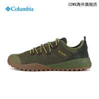哥伦比亚（Columbia）户外男子抓地耐磨运动徒步鞋时尚休闲鞋 BM5972 383_军绿色 40_(25cm)
