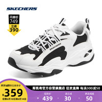 SKECHERS 斯凯奇 泡芙熊丨复古运动鞋夏女轻质缓震男厚底耐磨熊猫鞋149562/237408