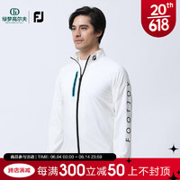 Footjoy高尔夫服装新款运动舒适防水防紫外线golf夹克 80507-白色 XL