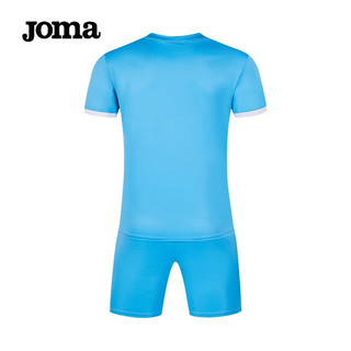 JOMA 成人足球服可定制球衣运动套装男 足球训练服速干队服足球衣 曼城兰 2XL