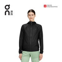 On 昂跑 2023春夏新品女款高性能轻量越野跑夹克Ultra Jacket Black 黑色 S