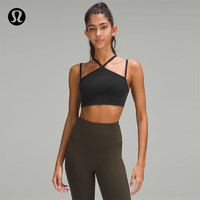 lululemon 丨Flow Y Strappy 女士运动内衣 LW2DPMS 黑色