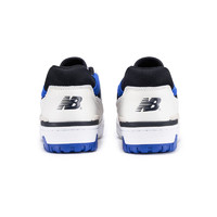 new balance 23年男鞋女鞋BB550系列舒适运动休闲鞋BB550VTA 白色/蓝色