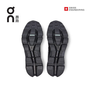 On昂跑2023春夏新品女款防水户外登山徒步鞋Cloudwander Waterproof Black/Eclipse 黑色/日食黑 37.5 US(W6.5)