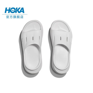 HOKA ONE ONE男女鞋奥拉舒缓拖鞋3 ORA Recovery Slide 3轻盈舒适 白色/白色 35.5/215mm