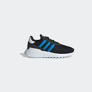 adidas 阿迪达斯 官方三叶草LA TRAINER LITE C男小童网面运动鞋 黑/蓝/白 35(210mm)