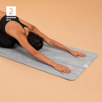 迪卡侬环保防滑多重织物环保瑜伽垫专业地垫女男家用健身垫子EYY1