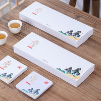 悠茗山茶叶礼盒福鼎白茶老寿眉小方片铁盒装老白茶端午节礼物送长辈 2018年 180g * 1盒